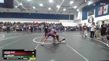 150 lbs Champ. Round 1 - Ali Ibrahim, Canyon Springs High School Wre vs Jayden Ruiz, La Quinta