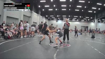 84 lbs Round 3 (4 Team) - Landon Gardner, Arrhichions Will Elite vs Drew Hensley, Dayton Bandits