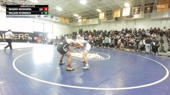 175 lbs Cons. Round 2 - Brando MosQueda, Servite vs William Schindele, El Toro