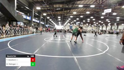 285 lbs Round Of 64 - Tamari Goodwin, SC vs Ben Metzger, CO