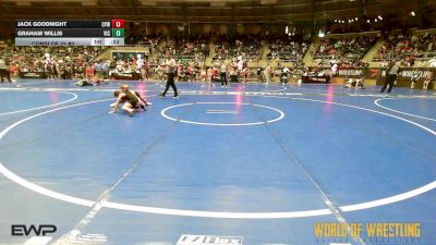 64 lbs Consi Of 32 #2 - Jack Goodnight, Coweta Tiger Wrestling vs Graham Willis, Victory