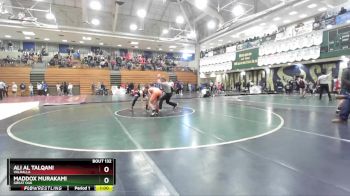 126 lbs Champ. Round 2 - Maddox Murakami, Great Oak vs Ali Al Talqani, Valhalla