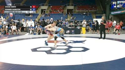 120 lbs Cons. Rd Of 128 - Chase Smith, Pennsylvania vs Gunner Hamilton, Kansas