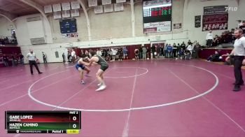 175 lbs Semifinal - Hazen Camino, Buffalo vs Gabe Lopez, Douglas