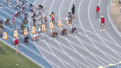 Youth Girls' 100m Hurdles, Semi-Finals 9 - Age 13