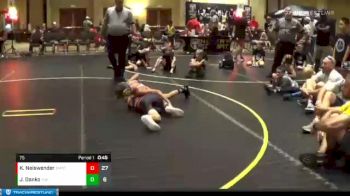 75 lbs Round 4 (6 Team) - Keynu Neiswender, Show Me National Team vs James Danko, The Untouchables Black