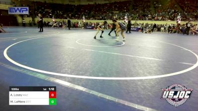 108 lbs Round Of 32 - Alayah Losey, Maize WC vs Marayla LaMere, Standfast