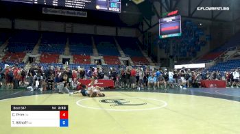 126 lbs Rnd Of 32 - Carson Prim, California vs Tyler Althoff, South Dakota