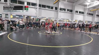 115 lbs Consi Of 8 #2 - Grayson Huss, Holtsville vs David Duelks, Middletown