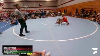133 lbs Round 3 (6 Team) - Jackson Wensel, Kansas Silver vs Bryan Botello, High Plains Marauders