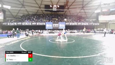 3A 138 lbs Cons. Round 3 - Nathaniel Badley, O`Dea vs Sam Tracy, Everett