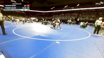 215 Class 4 lbs Champ. Round 1 - Porter Talbot, Willard vs Charlie Eifert, Jackson