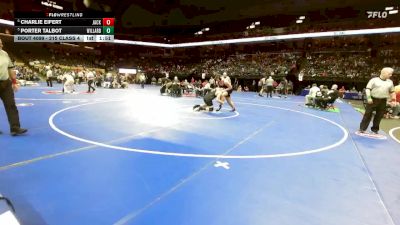 215 Class 4 lbs Champ. Round 1 - Porter Talbot, Willard vs Charlie Eifert, Jackson