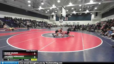 126 lbs Cons. Round 6 - Zaydrein Hernandez, St. John Bosco vs Shane Vaughn, Paso Robles