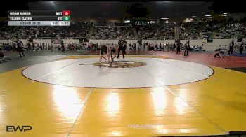 123 lbs Round Of 32 - Noah Majka, Mustang Middle School vs Tilden Gates, Sallisaw Takedown Club