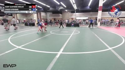 132 lbs Round Of 32 - Cody (Cayden) Welch, Legacy Wrestling Club vs Chuck Stevens, 512 Outlaw Wrestling