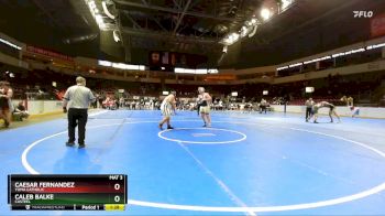 285 lbs Quarterfinal - Caleb Balke, Casteel vs Caesar Fernandez, Yuma Catholic