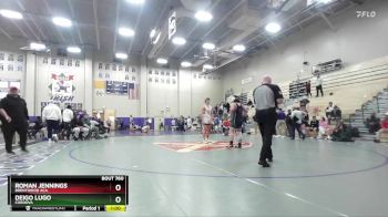 285 lbs Cons. Round 5 - Deigo Lugo, Cordova vs Roman Jennings, Brentwood Aca.