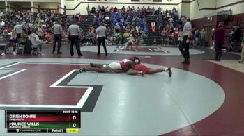 165 lbs 31st Place Match - Maurice Willis, Dubuque Senior vs O`Rien Donre, Maquoketa