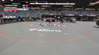 138 lbs Cons. Round 4 - 8 Gabriella Perez, Campbellsville vs Isabelle Hawley, William Penn
