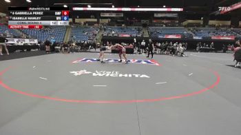 138 lbs Cons. Round 4 - 8 Gabriella Perez, Campbellsville vs Isabelle Hawley, William Penn