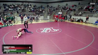 120 lbs 3rd Place Match - Tristan Rumley, Mt. Vernon vs Garrett Deal, Tecumseh
