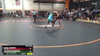 135 lbs Cons. Round 3 - Kayel Roberts, Linn-Mar vs Josephine Budederi, Cedar Rapids Jefferson