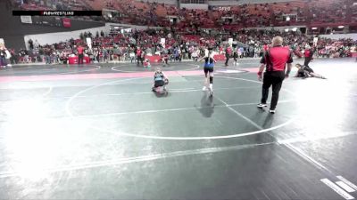 105 lbs Semifinal - Ella Schachtner, Victory School Of Wrestling vs Huntley Ryder, GET Blue Demons