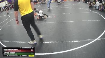 58 lbs Semifinal - Gaetano Acerra, West Wateree Wrestling Club vs James Bigler, Legacy Elite Wrestling