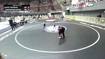 45 lbs 1st Place Match - Conor Yoshimura, California Grapplers vs Christopher Moreno, Reign Wrestling Club
