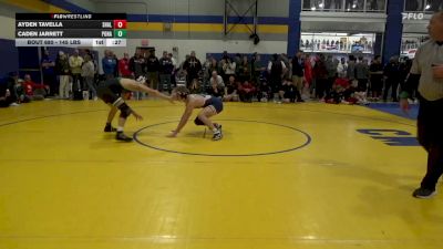 145 lbs Consy 3 - Ayden Tavella, Shaler vs Caden Jarrett, Ponaganset-RI