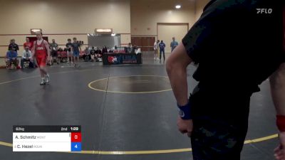 62 kg Rnd Of 32 - Aaron Schmitz, Montana vs Cruz Hezel, Roundtree Wrestling Academy