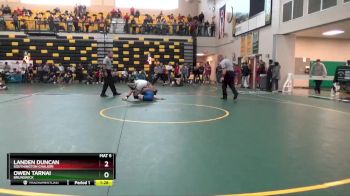 132 lbs Semifinal - Landen Duncan, SOUTHINGTON CHALKER vs Owen Tarnai, BRUNSWICK