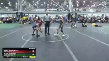 72 lbs Round 4 (6 Team) - Alex Marchetti, Mat Assassins vs Cam Johnson, Warhawks Red