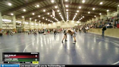 250 lbs Semifinal - Cooper Hern, Bald Eagle Wrestling vs Dex Dunlap, Oregon