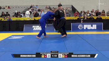 Michael Alexander Clark vs Brennan Birch Fjord 2025 World Master IBJJF Jiu-Jitsu Championship