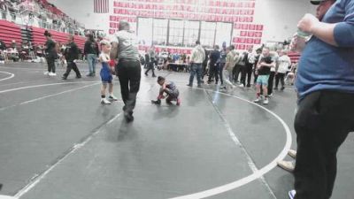60 lbs Rr Rnd 3 - Nova Wright, NA vs Connor Johnson, Wolfpack Wrestling Academy