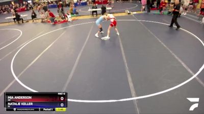 118 lbs Quarterfinal - Mia Anderson, NE vs Natalie Keller, IA