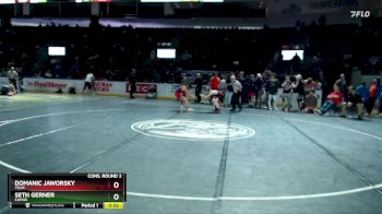 113 lbs Cons. Round 2 - Domanic Jaworsky, Yelm vs Seth Gerner, Camas