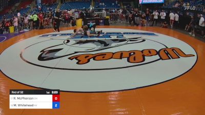 215 lbs Rnd Of 32 - Riley McPherson, OH vs Melvin Whitehead, NV