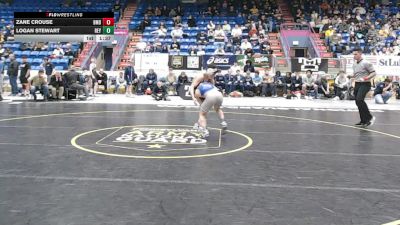 127 lbs Qtr-finals - Zane Crouse, Bishop McDevitt vs Logan Stewart, Reynolds