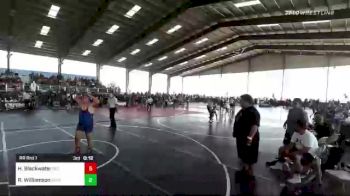 109 lbs Quarterfinal - Ashton McFarland, One Shot Wrestling vs Joshua Jaramillo, NM Bad Boyz