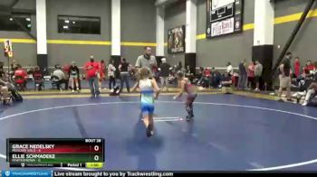 52 lbs Round 5 (12 Team) - Grace Nedelsky, Missouri Gold vs Ellie Schmadeke, FEWTeamIowa