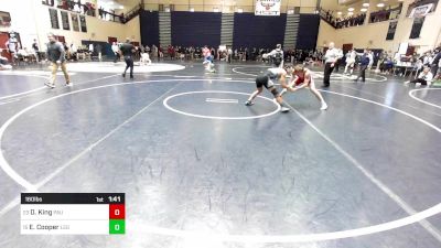 160 lbs Round Of 32 - Doug King, Paulsboro vs Ethan Cooper, Legacy Christian Academy