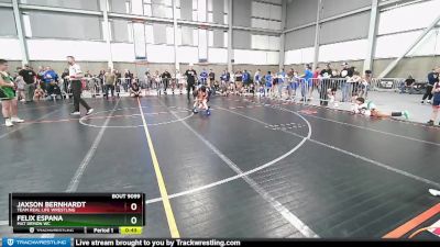 61-63 lbs Round 2 - Jaxson Bernhardt, Team Real Life Wrestling vs Felix Espana, Mat Demon WC