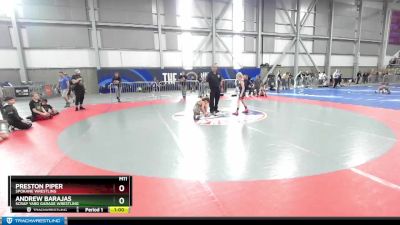 71 lbs Quarterfinal - Andrew Barajas, Scrap Yard Garage Wrestling vs Preston Piper, Spokane Wrestling