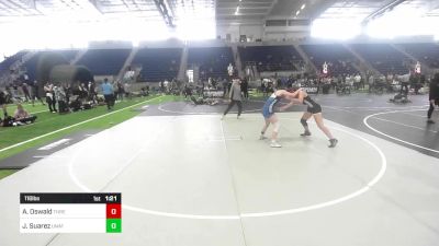 116 lbs Semifinal - Aurora Oswald, Threshold WC vs Julie Suarez, Unattached