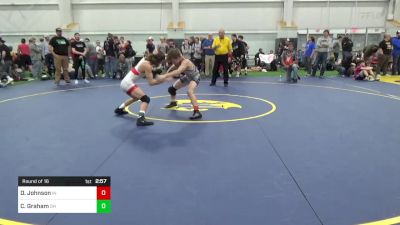 E-118 lbs Round Of 16 - Dakota Johnson, IN vs C.j. Graham, OH