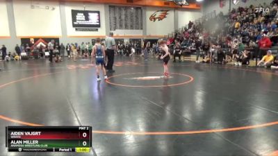 90 lbs Quarterfinal - Alan Miller, Anamosa Wrestling Club vs Aiden Vajgrt, Wrath