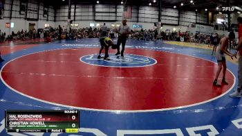 100 lbs Round 4 (6 Team) - Hal Rosenzweig, CAPITAL CITY WRESTLING CLUB vs Christian Howell, GREAT BRIDGE WRESTLING CLUB - GREEN